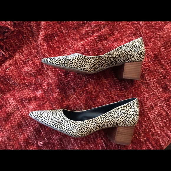 Sole Society Calf Hair Block Heels - Picture 7 of 9